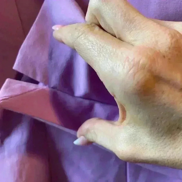 NEW Zara Cut Out Blazer Lilac Long Sleeve Dress Size Small - Picture 9 of 12